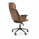 Кресло компьютерное HALMAR WEBER ореховый/черный